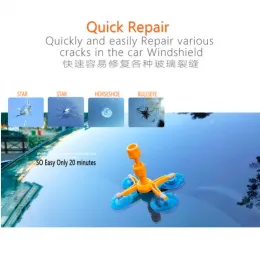 Windshield repair kit